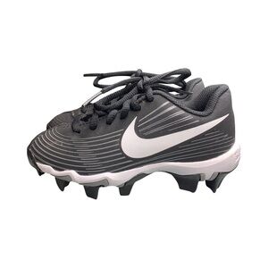 Nike Softball Black Cleats Little Girls Size 10C Hyperdiamond 3 Keystone